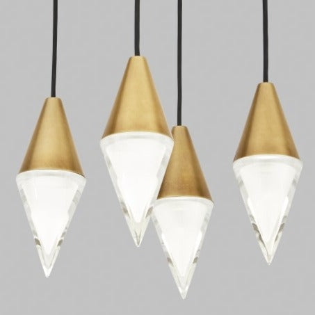 Turret 4 Light Chandelier