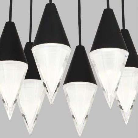 Turret 6 Light Chandelier