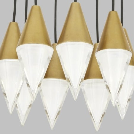 Turret 8 Light Chandelier