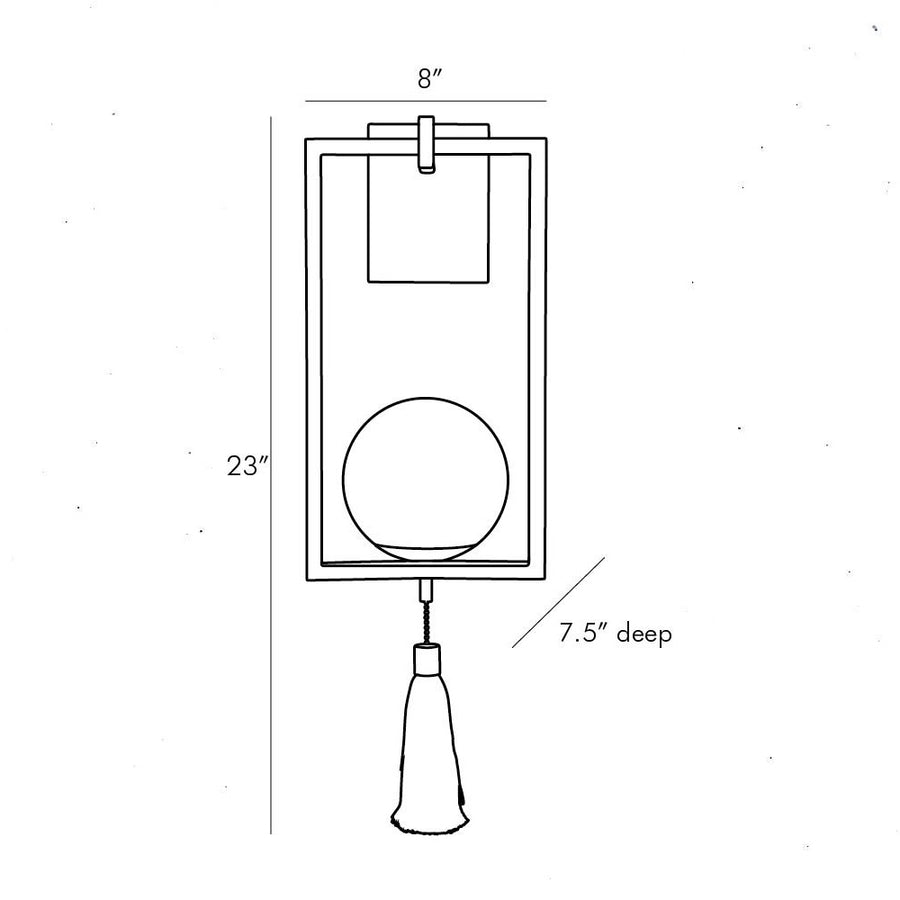 Trapeze Sconce