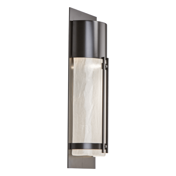 Half Round Glass 19 Outdoor Sconce