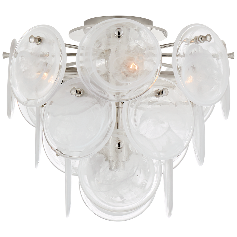 Loire Medium Tiered Flush Mount