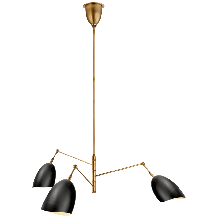 Sommerard Medium Triple-Arm Chandelier