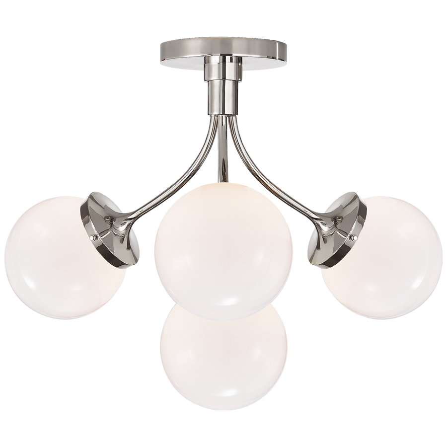Prescott Medium Semi-Flush Mount
