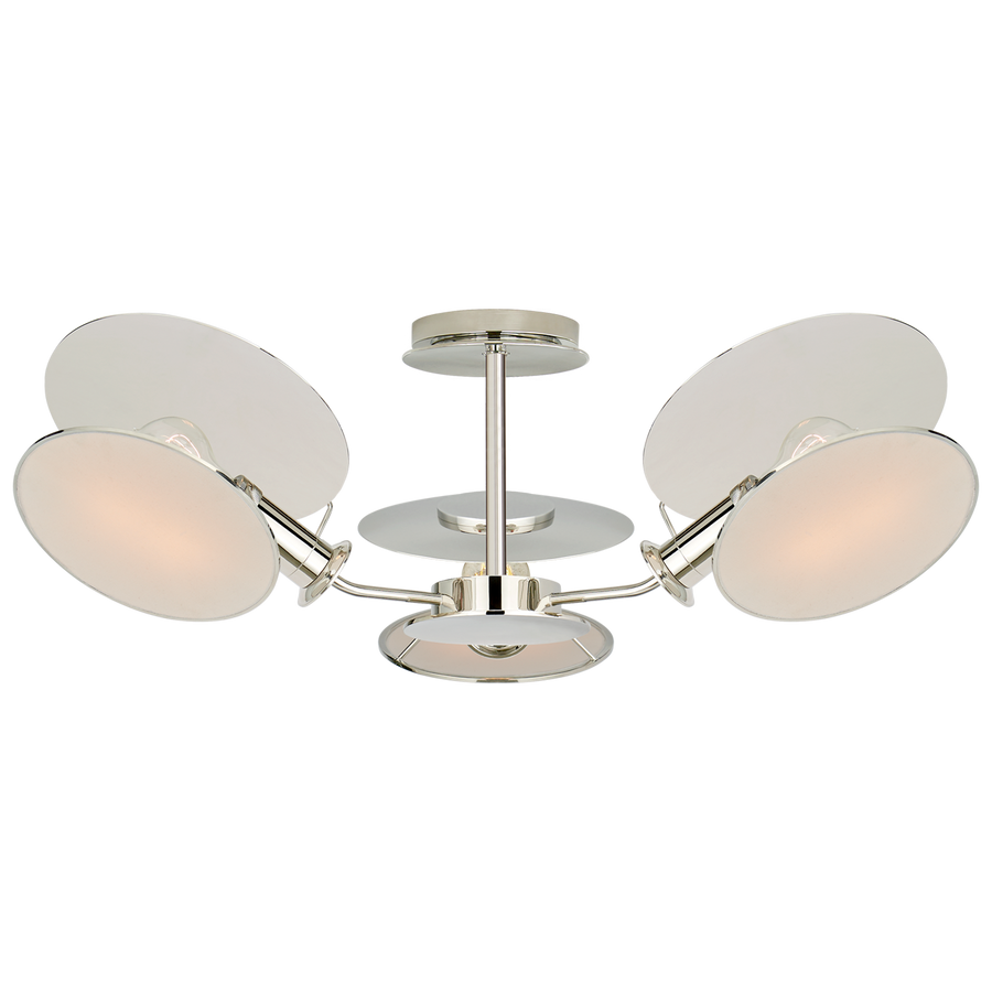 Osiris Medium Reflector Semi-Flush Mount