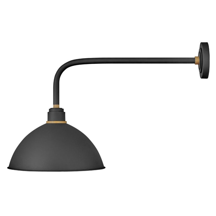 Foundry Dome Large Straight Arm Barn Light