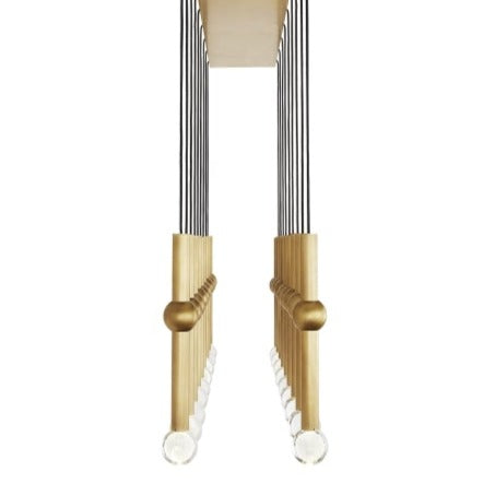 Guyed 18 Light Chandelier