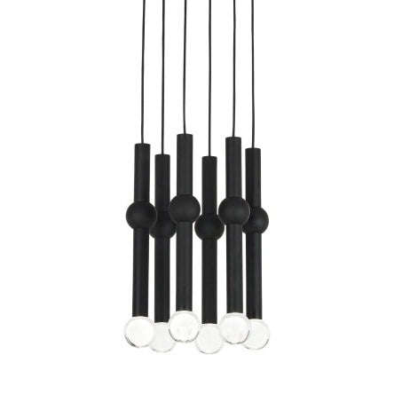 Guyed 6 Light Chandelier