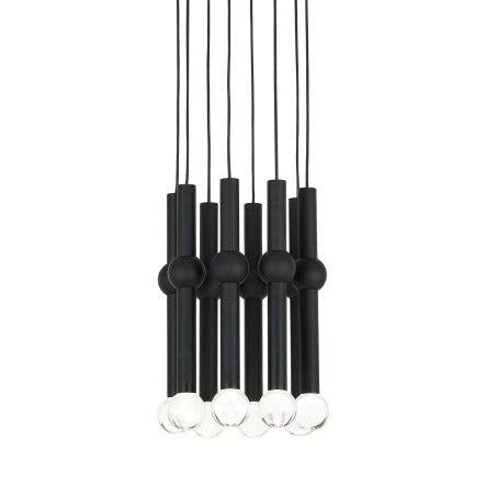 Guyed 8 Light Chandelier