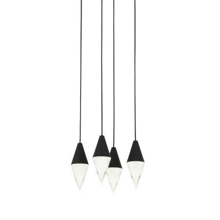 Turret 4 Light Chandelier