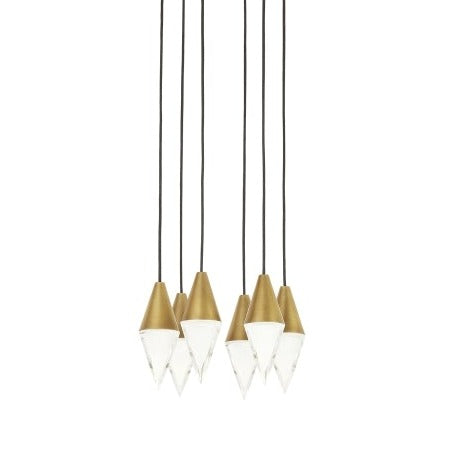Turret 6 Light Chandelier
