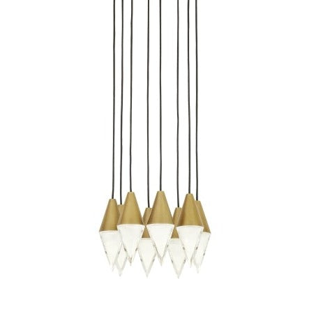 Turret 8 Light Chandelier