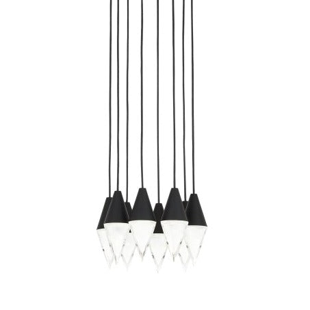 Turret 8 Light Chandelier